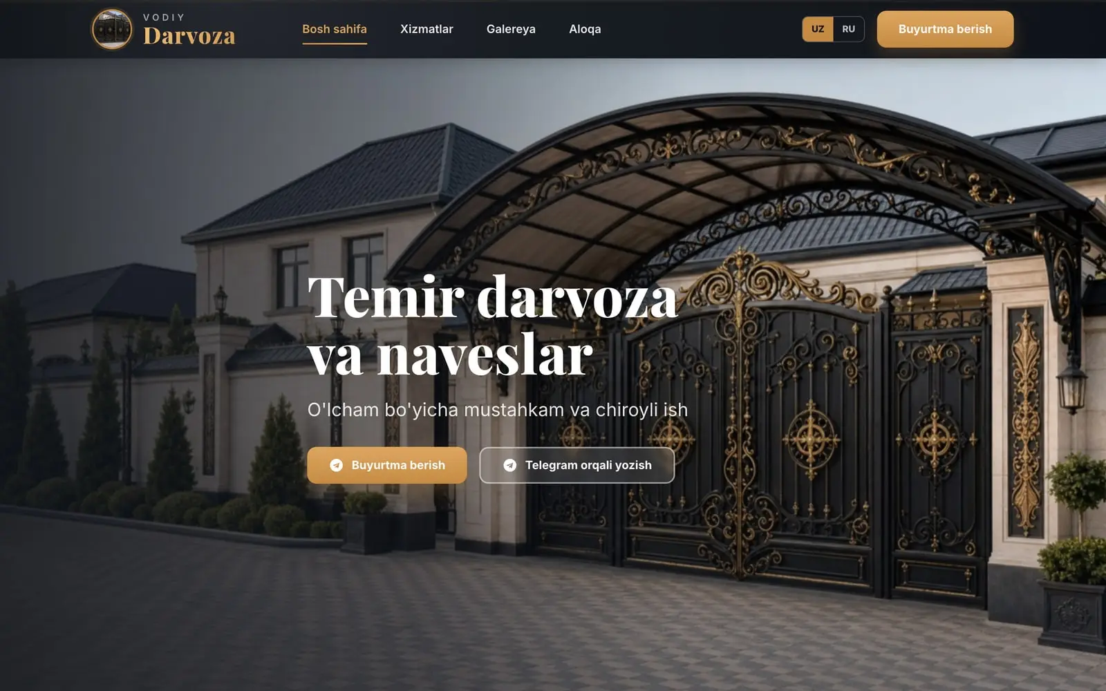 Vodiy Darvoza — Ekran 1
