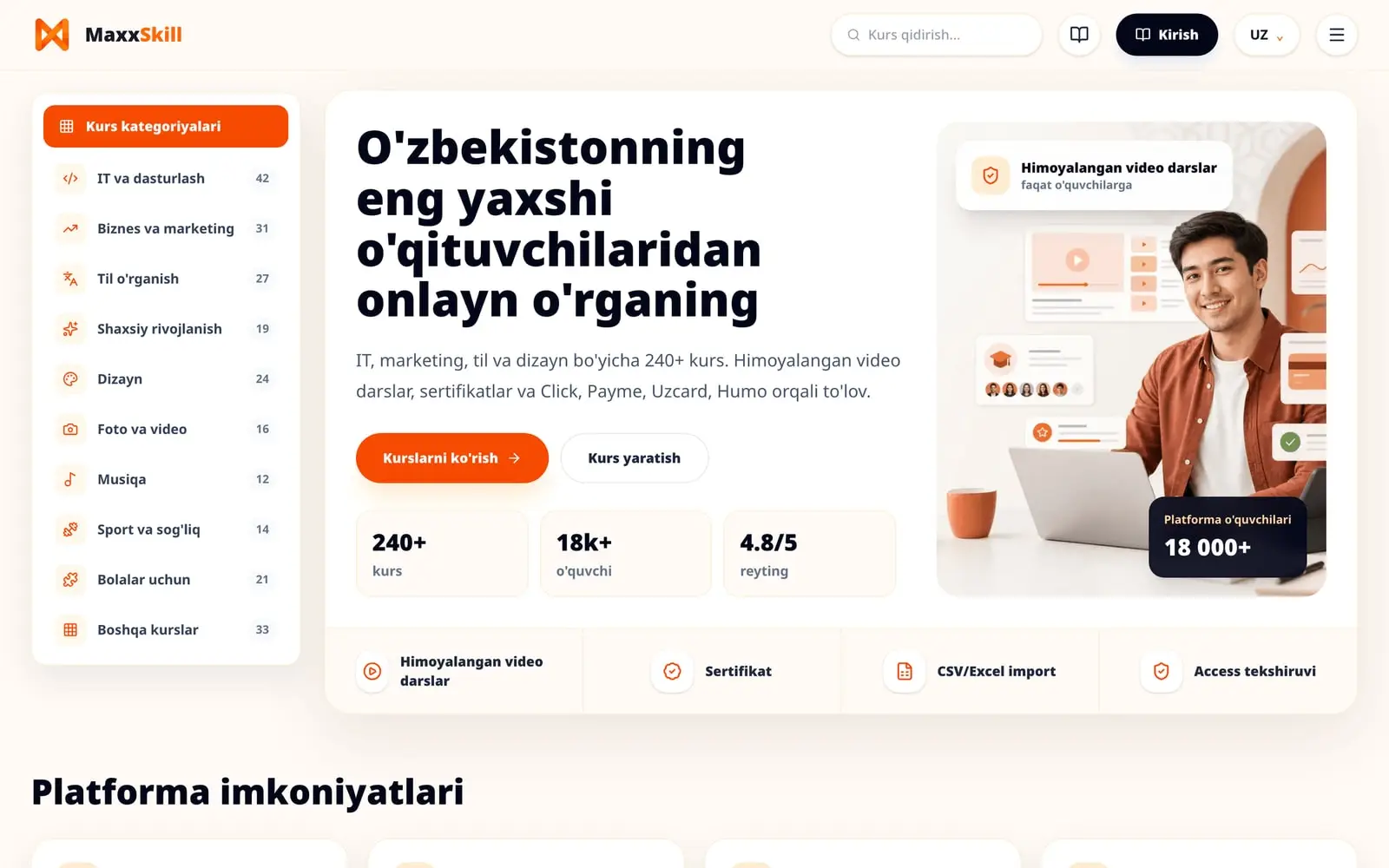 MaxxSkill — Ekran 1
